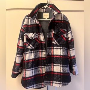 Plaid shacket